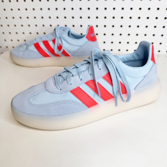 Adidas | Women's Barreda Decode Shoes in Clear Sky / Bright Red / Core White - Picture 1 of 7